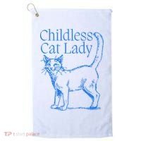 Meidastouch Childless Cat Lady Golf Towel thumb 0