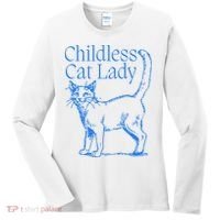 Meidastouch Childless Cat Lady Women's Long Sleeve Shirt thumb 0