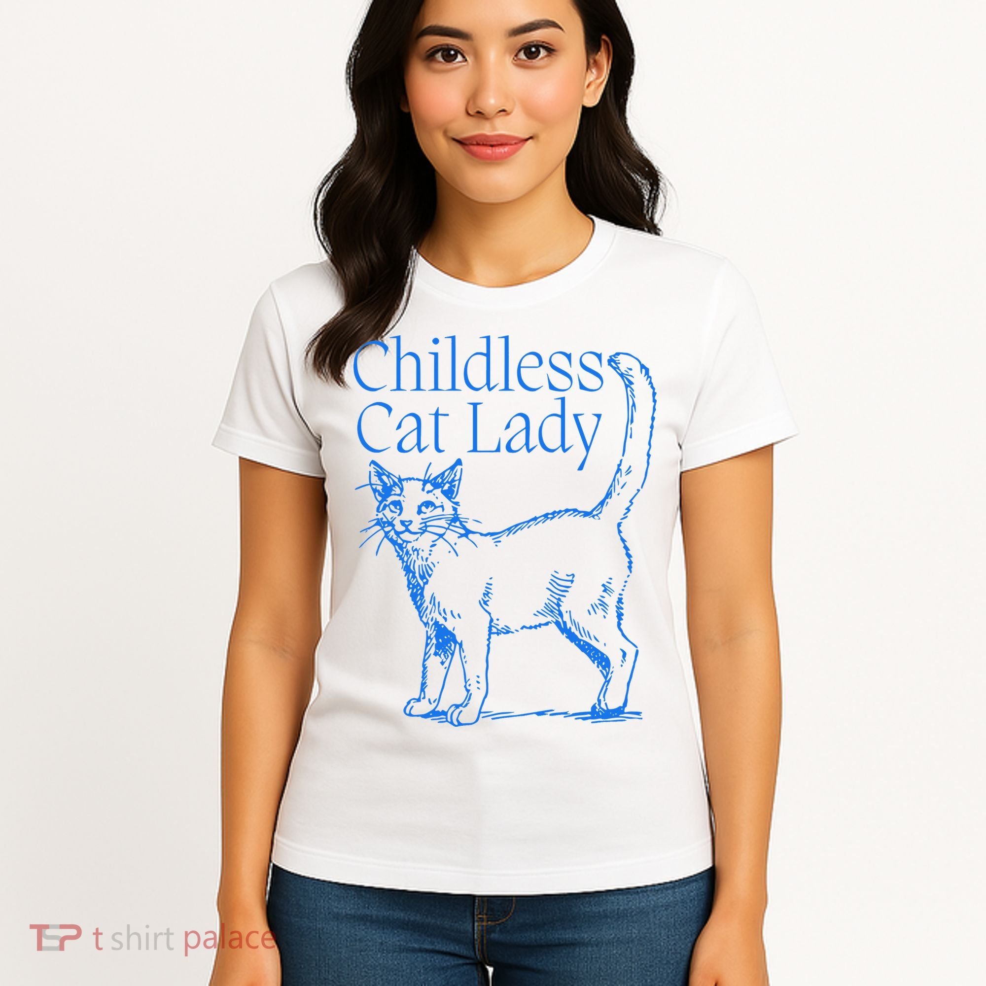 Meidastouch Childless Cat Lady Women's T-Shirt
