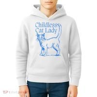 Meidastouch Childless Cat Lady Kids Hoodie thumb 4