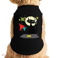 Mid Century Cat Retro Atomic Age Space Modern 50s 60s Doggie Tank thumb 0