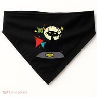 Mid Century Cat Retro Atomic Age Space Modern 50s 60s USA-Made Doggie Bandana thumb 0
