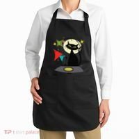 Mid Century Cat Retro Atomic Age Space Modern 50s 60s Apron thumb 2