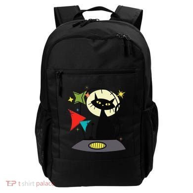 Mid Century Cat Retro Atomic Age Space Modern 50s 60s Backpack