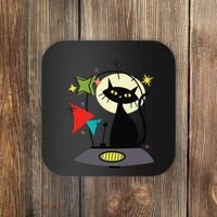 Mid Century Cat Retro Atomic Age Space Modern 50s 60s Coaster thumb 0