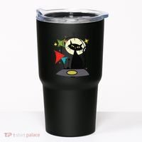Mid Century Cat Retro Atomic Age Space Modern 50s 60s Tumbler thumb 0