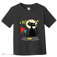Mid Century Cat Retro Atomic Age Space Modern 50s 60s Toddler T-Shirt thumb 0