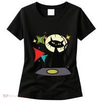 Mid Century Cat Retro Atomic Age Space Modern 50s 60s Women's T-Shirt thumb 0