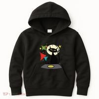 Mid Century Cat Retro Atomic Age Space Modern 50s 60s Kids Hoodie thumb 0