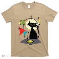 Mid Century Cat Retro Atomic Age Space Modern 50s 60s T-Shirt thumb 0