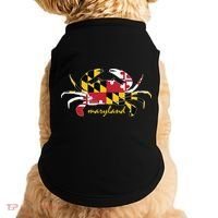 Maryland Crab Cute State Pride Flag Doggie Tank thumb 0