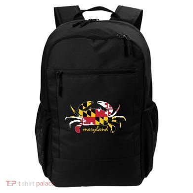 Maryland Crab Cute State Pride Flag Backpack