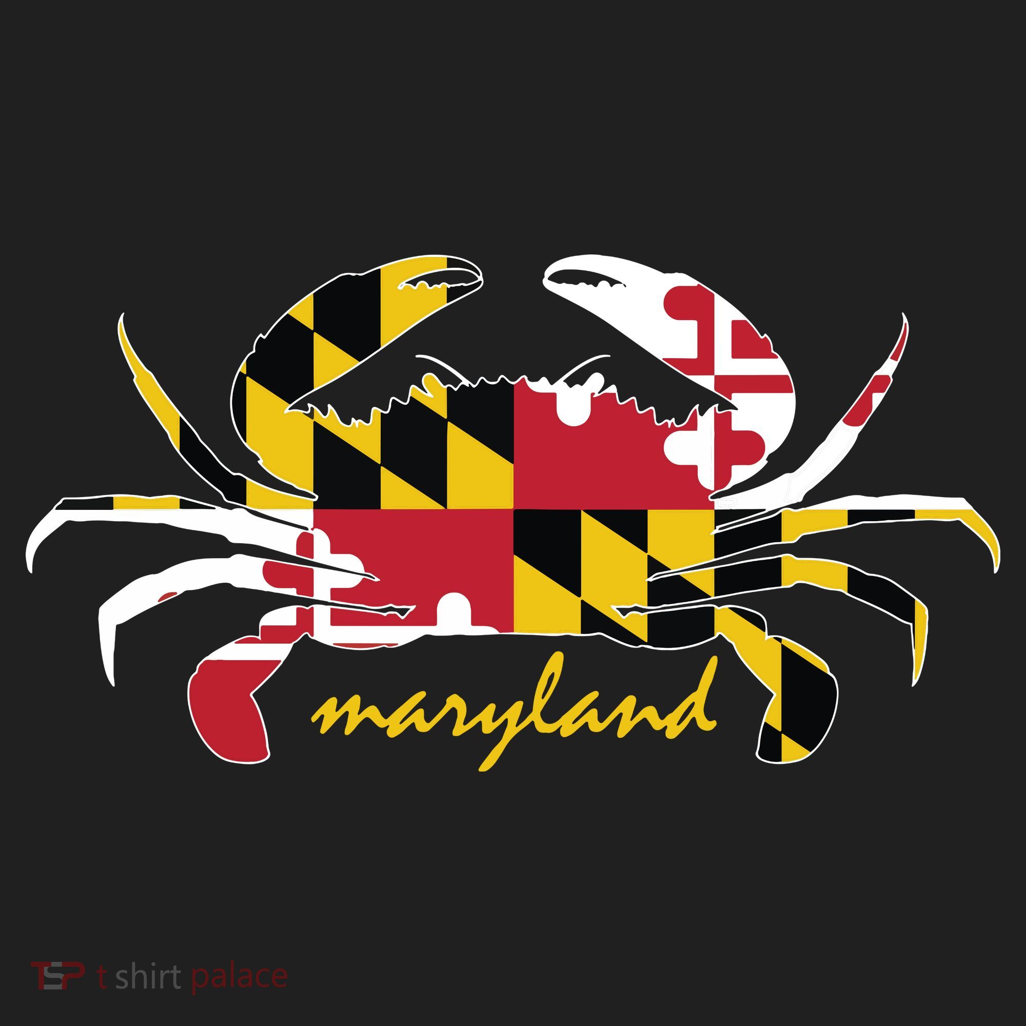 Maryland Crab Cute State Pride Flag Beanie