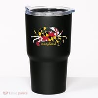 Maryland Crab Cute State Pride Flag Tumbler thumb 0
