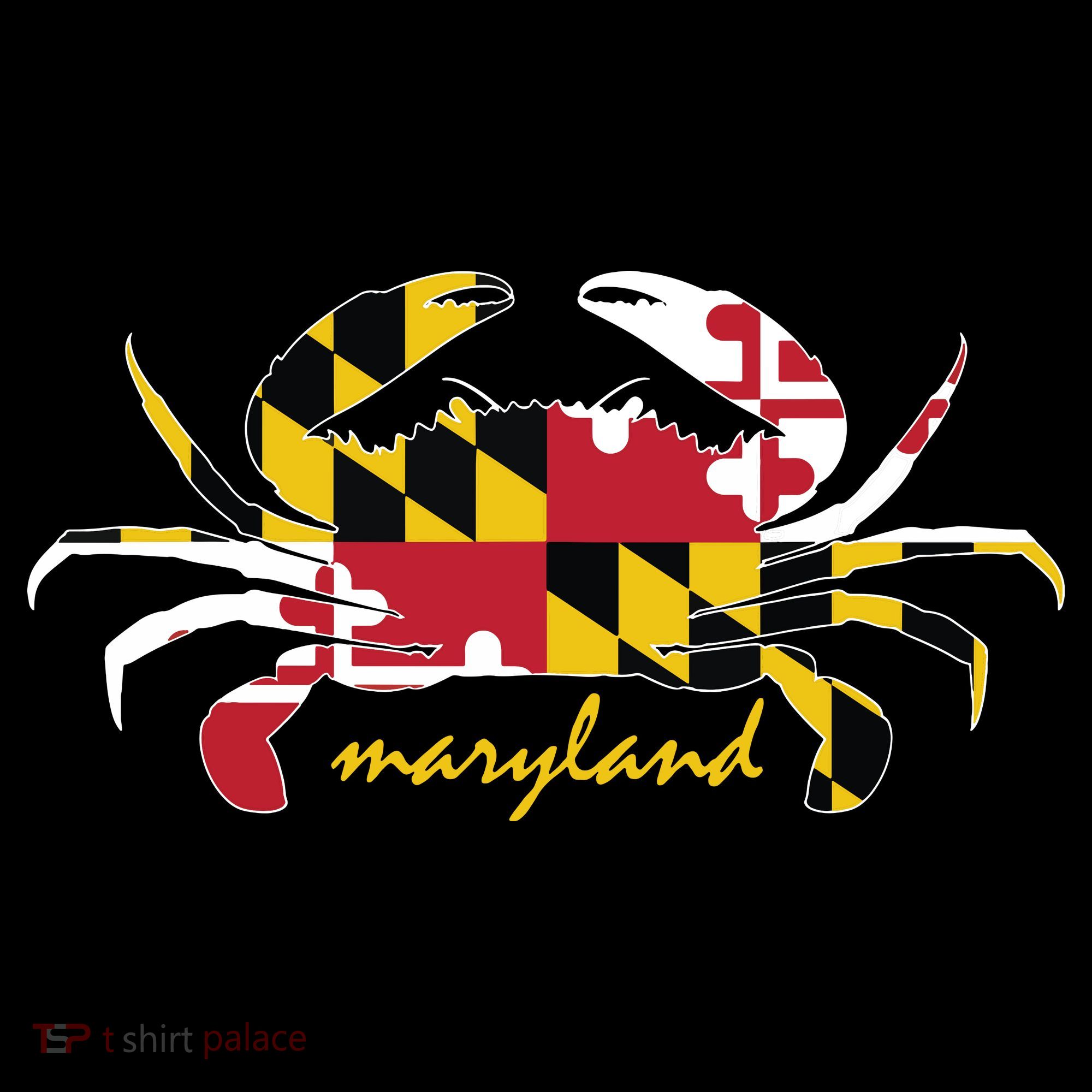 Maryland Crab Cute State Pride Flag Visor
