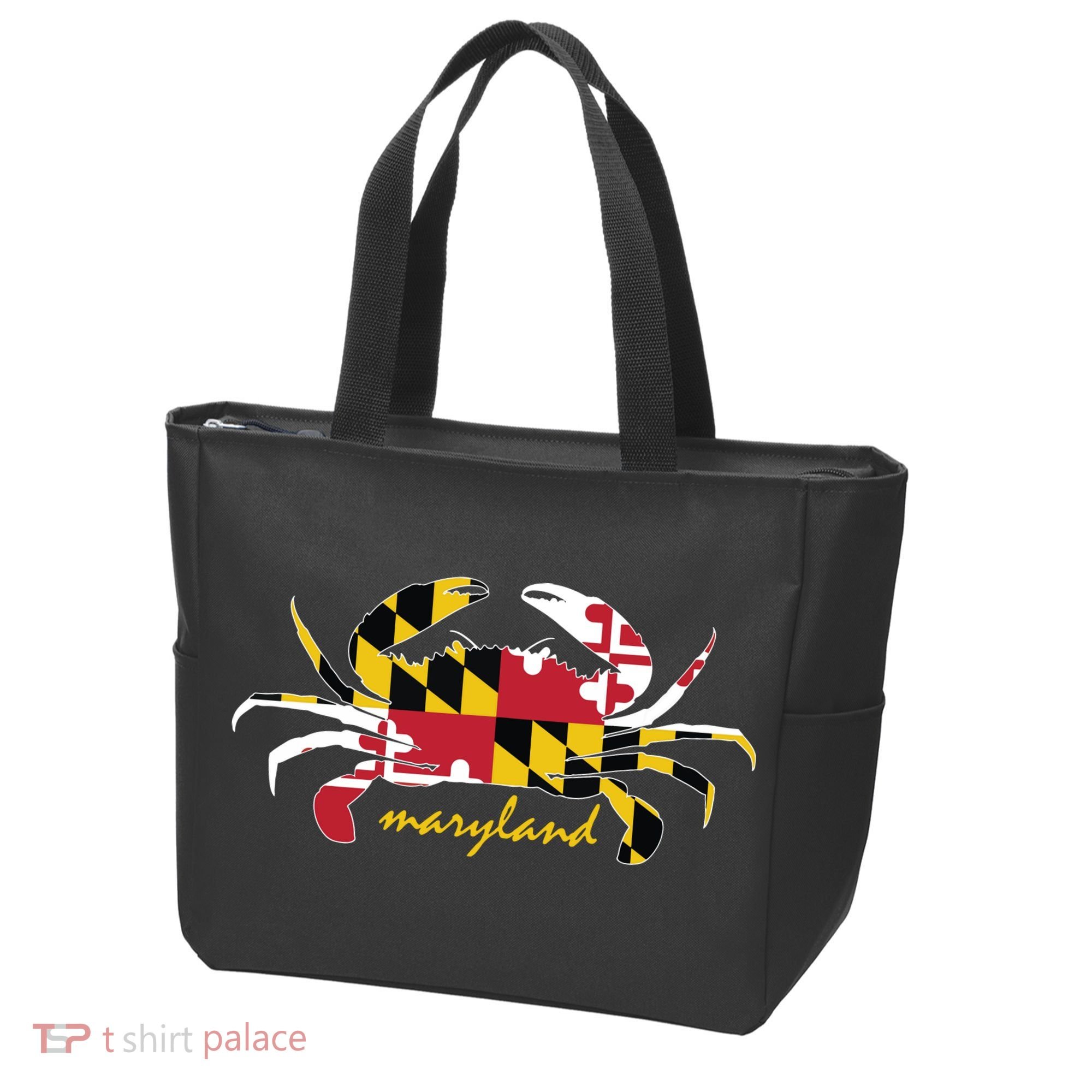 Maryland Crab Cute State Pride Flag Tote Bag