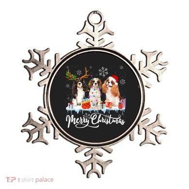 Merry Christmas Cavalier King Charles Spaniel Santa Light Gift Ornament