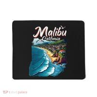 Malibu California Coastal Scenic Beach Mousepad thumb 0
