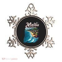 Malibu California Coastal Scenic Beach Ornament thumb 0