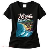Malibu California Coastal Scenic Beach Women's T-Shirt thumb 0
