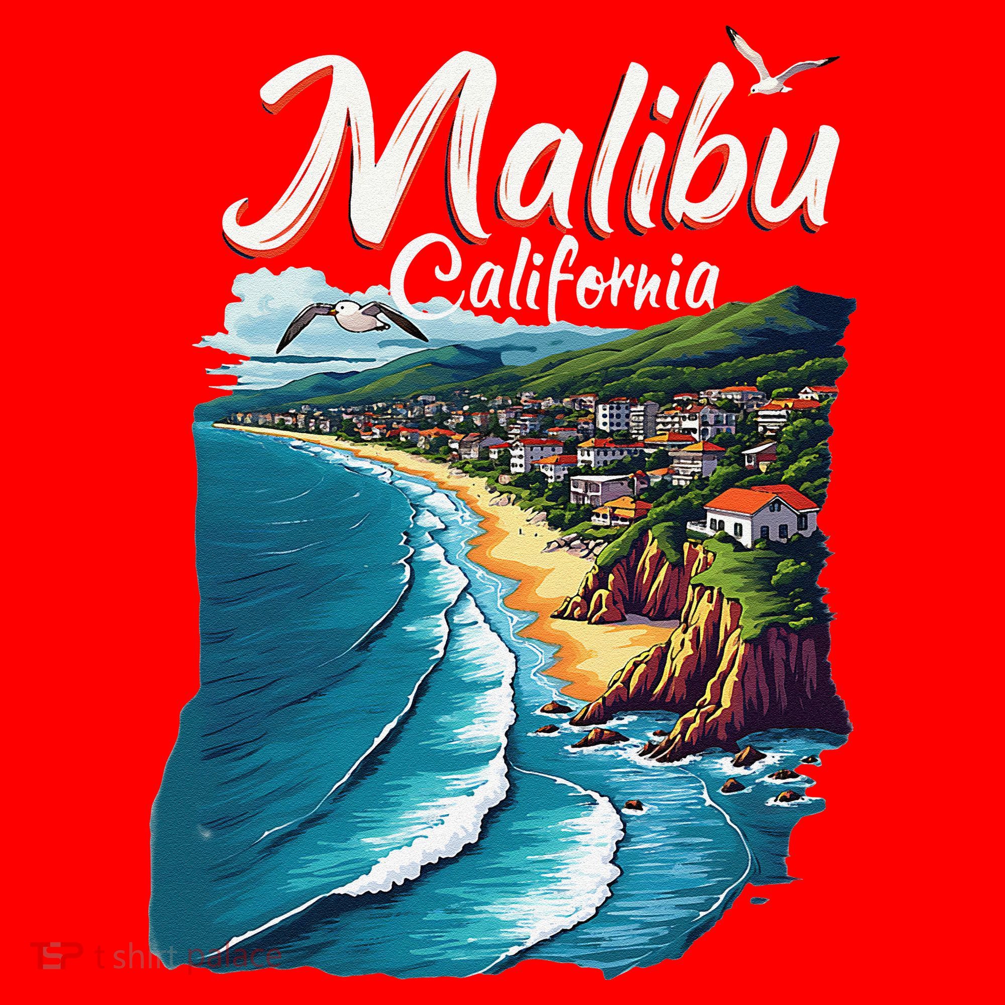 Malibu California Coastal Scenic Beach Santa Hat