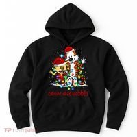 Merry Christmas Calvins And Arts Comics Hobbes Gift For Fans Hoodie thumb 0