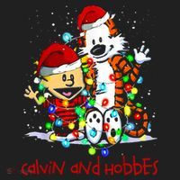 Merry Christmas Calvins And Arts Comics Hobbes Gift For Fans Beanie thumb 2
