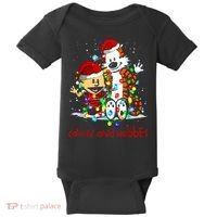 Merry Christmas Calvins And Arts Comics Hobbes Gift For Fans Baby Bodysuit thumb 0