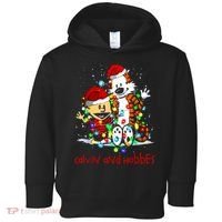 Merry Christmas Calvins And Arts Comics Hobbes Gift For Fans Toddler Hoodie thumb 0