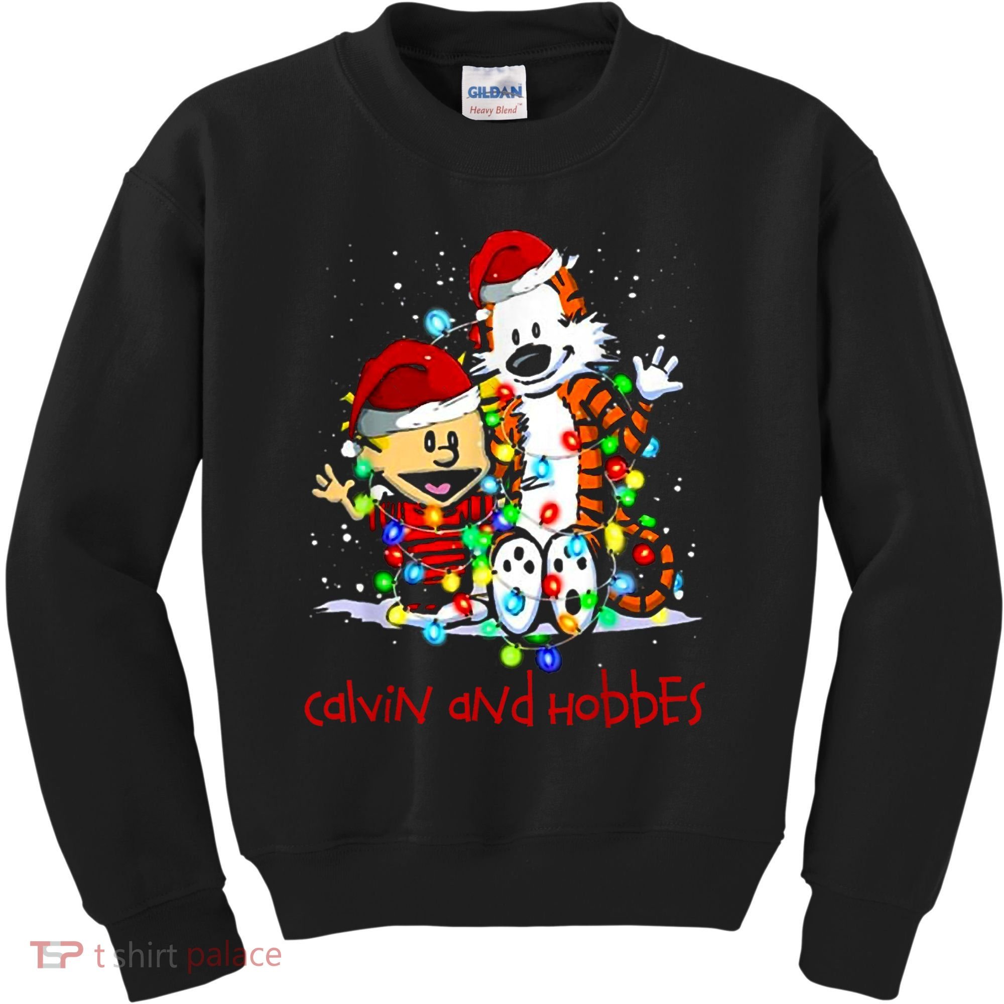 Merry Christmas Calvins And Arts Comics Hobbes Gift For Fans Kids Sweatshirt