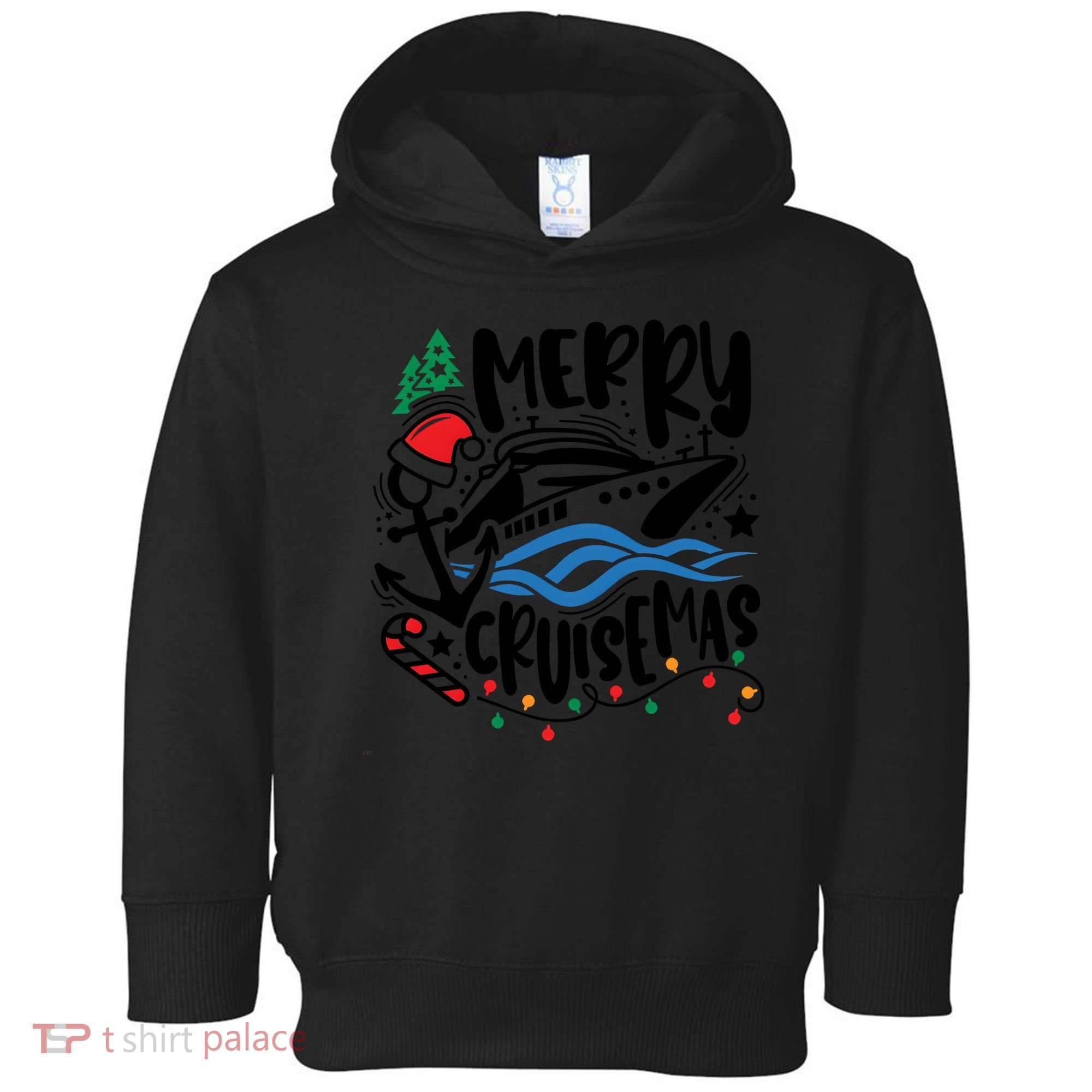 Merry Cruisemas Christmas On Cruise Cruising Toddler Hoodie