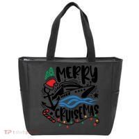 Merry Cruisemas Christmas On Cruise Cruising Tote Bag thumb 0