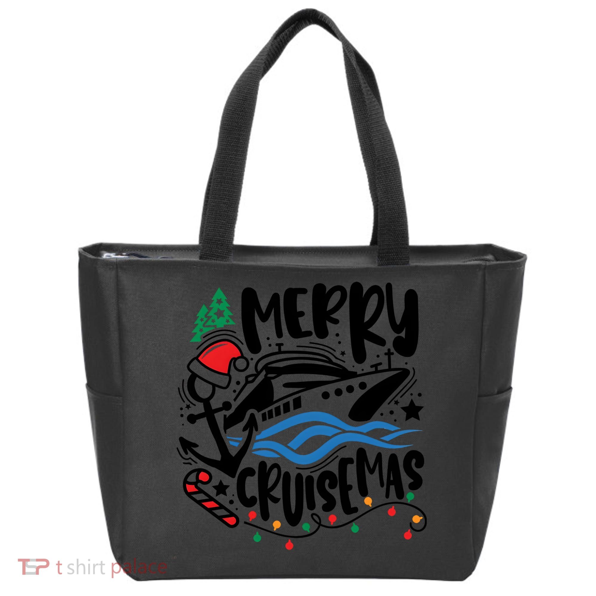 Merry Cruisemas Christmas On Cruise Cruising Tote Bag