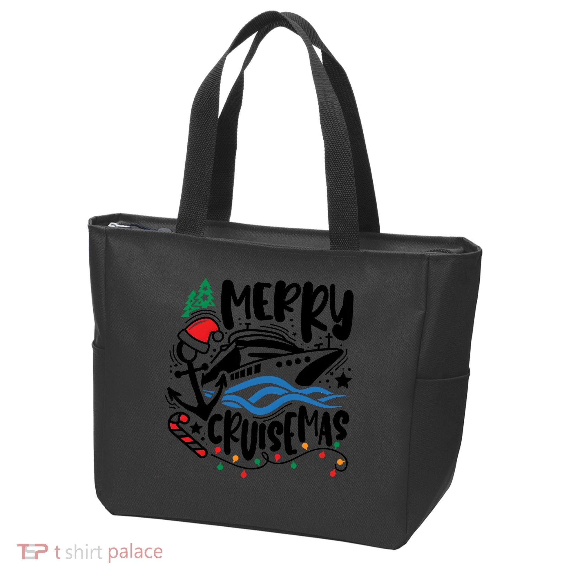 Merry Cruisemas Christmas On Cruise Cruising Tote Bag