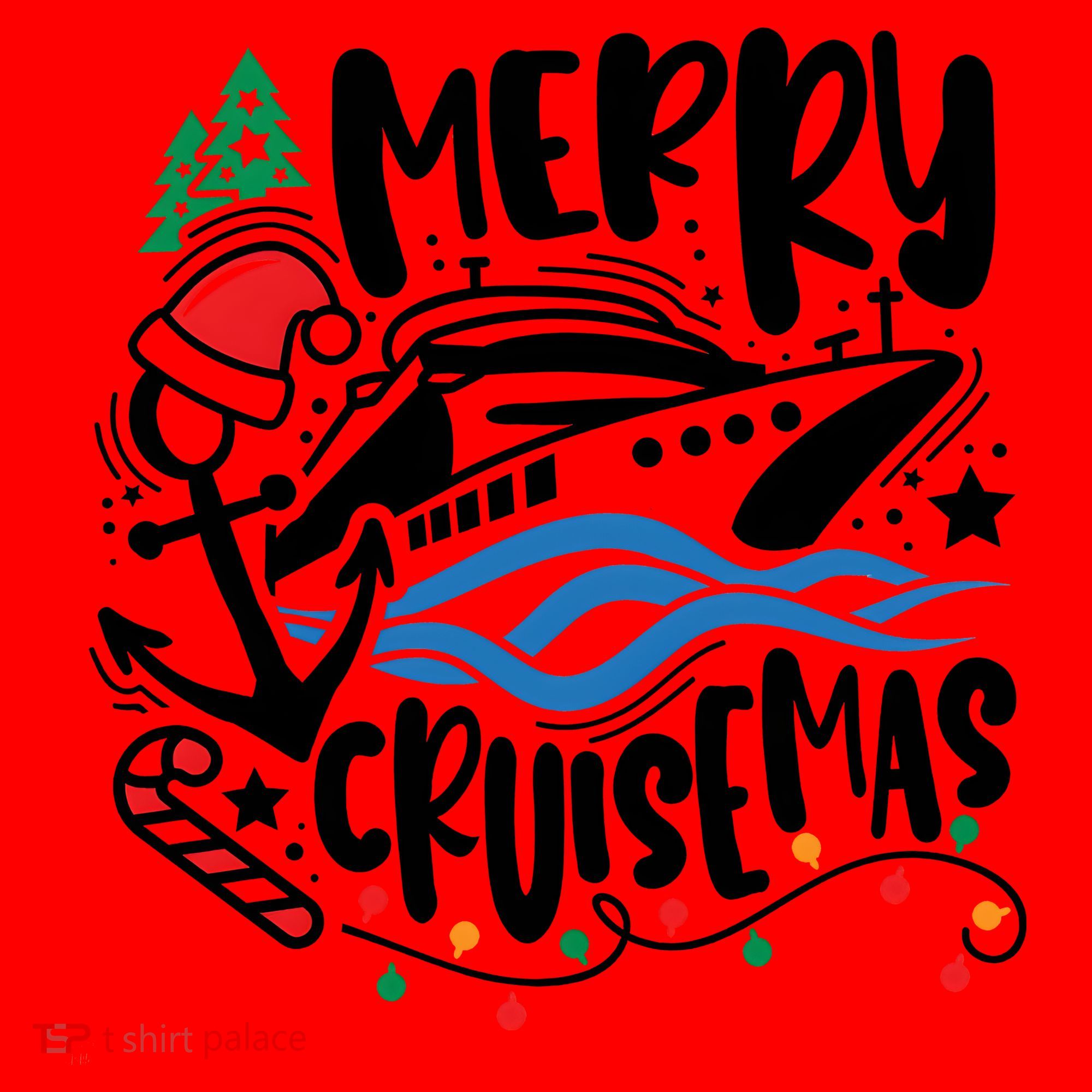 Merry Cruisemas Christmas On Cruise Cruising Santa Hat