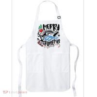 Merry Cruisemas Christmas On Cruise Cruising Apron thumb 0