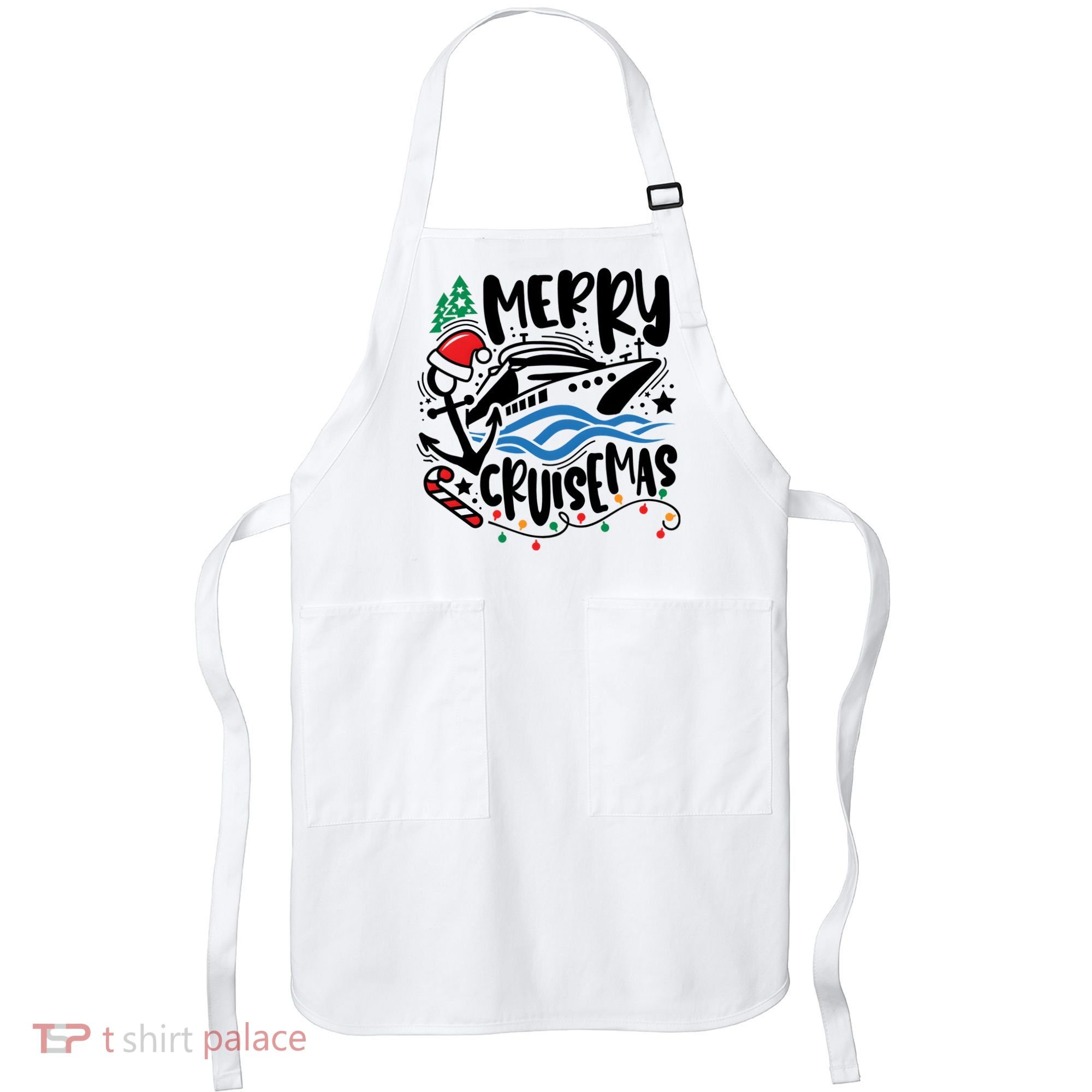 Merry Cruisemas Christmas On Cruise Cruising Apron