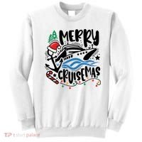 Merry Cruisemas Christmas On Cruise Cruising Sweatshirt thumb 0