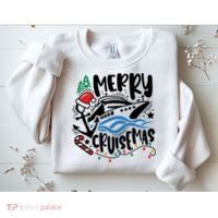 Merry Cruisemas Christmas On Cruise Cruising Sweatshirt thumb 2