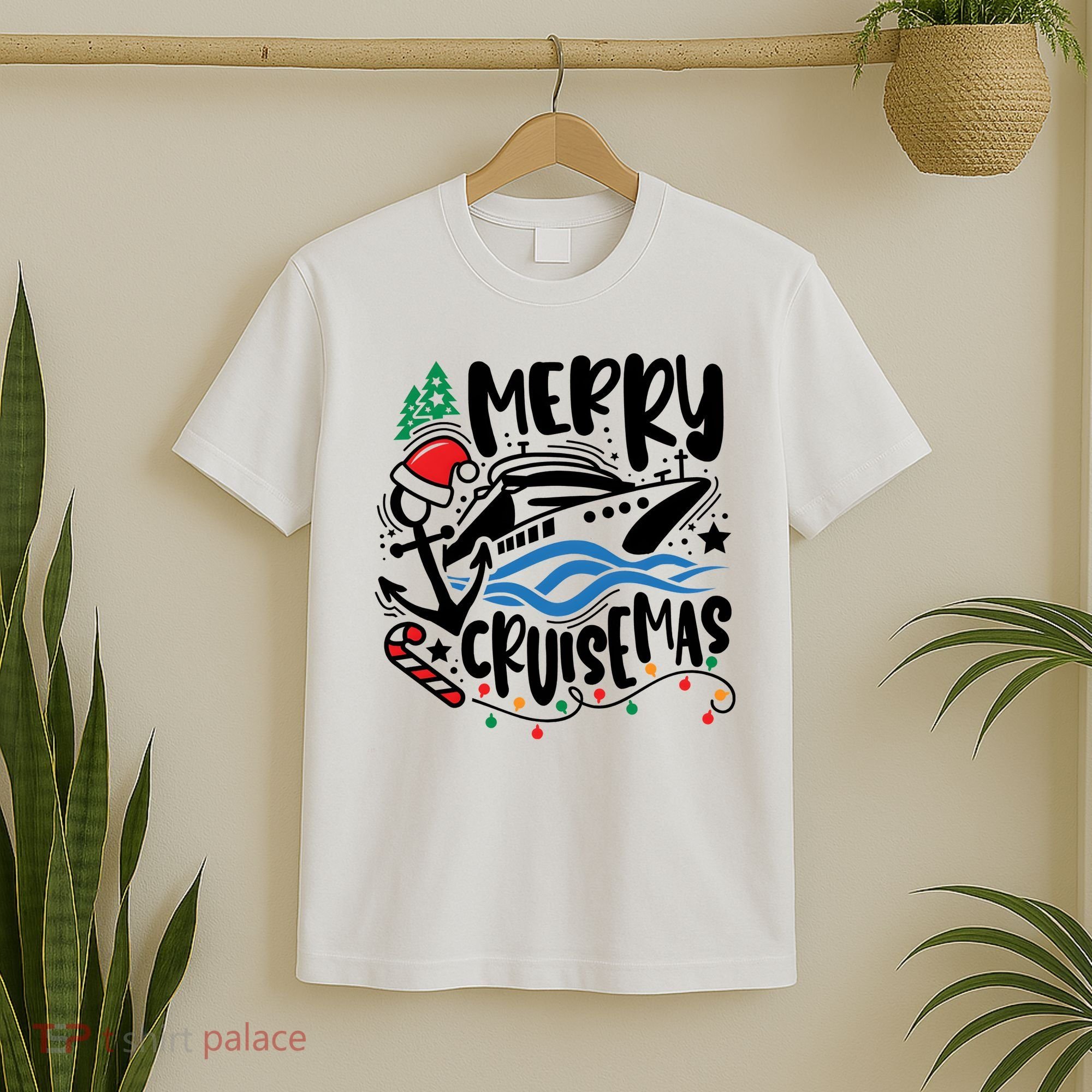Merry Cruisemas Christmas On Cruise Cruising T-Shirt