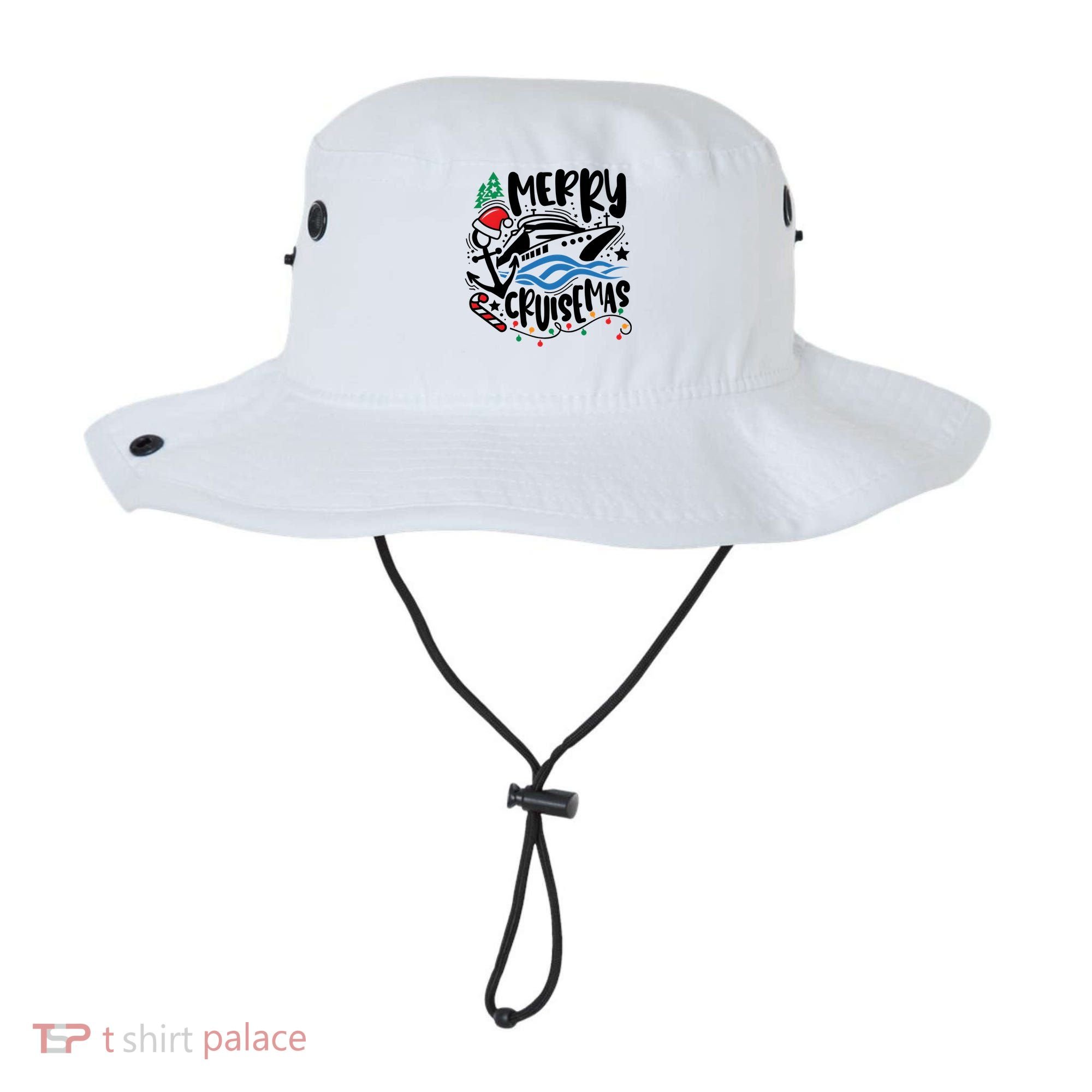 Merry Cruisemas Christmas On Cruise Cruising Bucket Hat