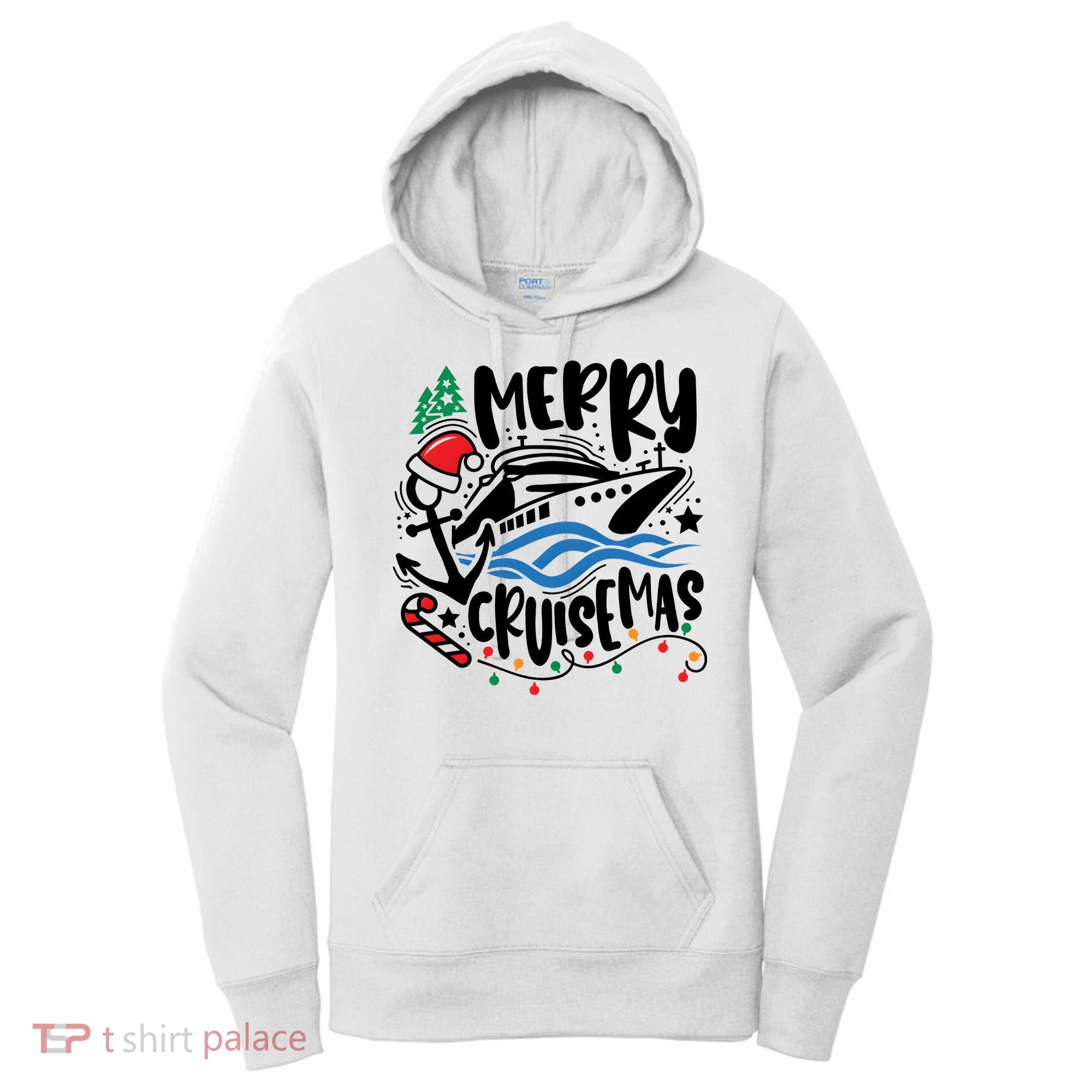 Merry Cruisemas Christmas On Cruise Cruising Women's Hoodie