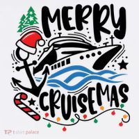 Merry Cruisemas Christmas On Cruise Cruising Women's Tank Top thumb 5