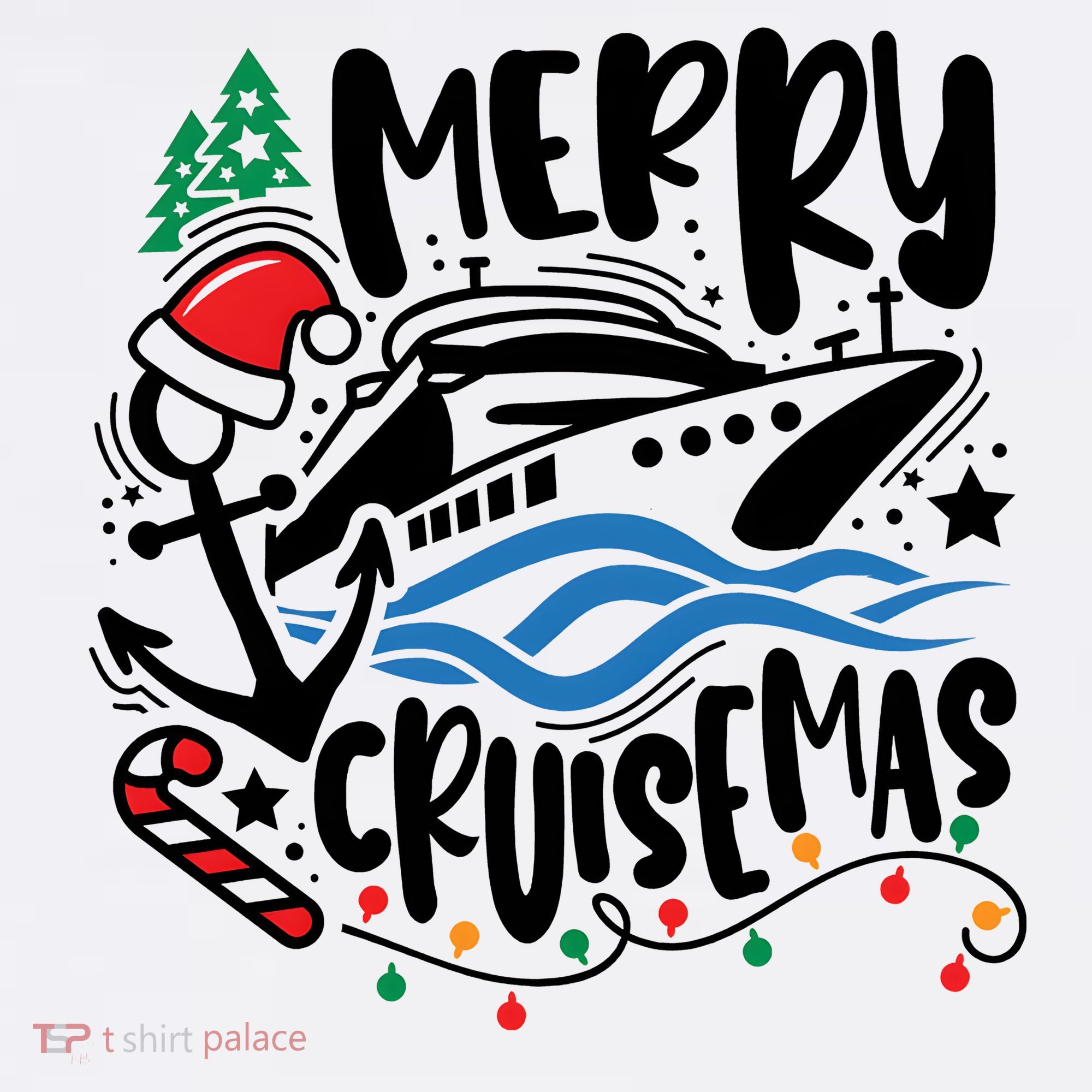 Merry Cruisemas Christmas On Cruise Cruising Women's Tank Top