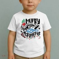 Merry Cruisemas Christmas On Cruise Cruising Toddler T-Shirt thumb 2