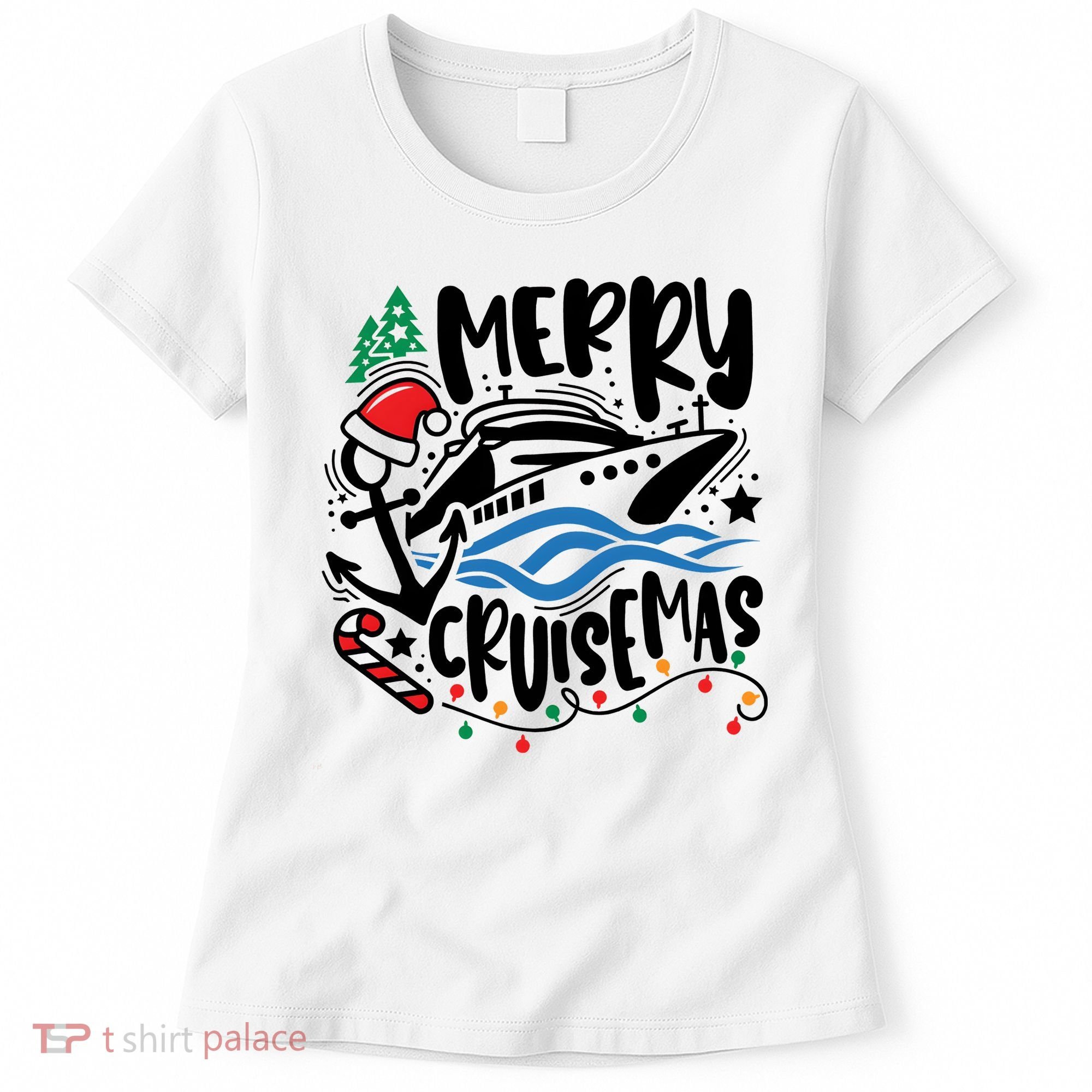 Merry Cruisemas Christmas On Cruise Cruising Women's T-Shirt