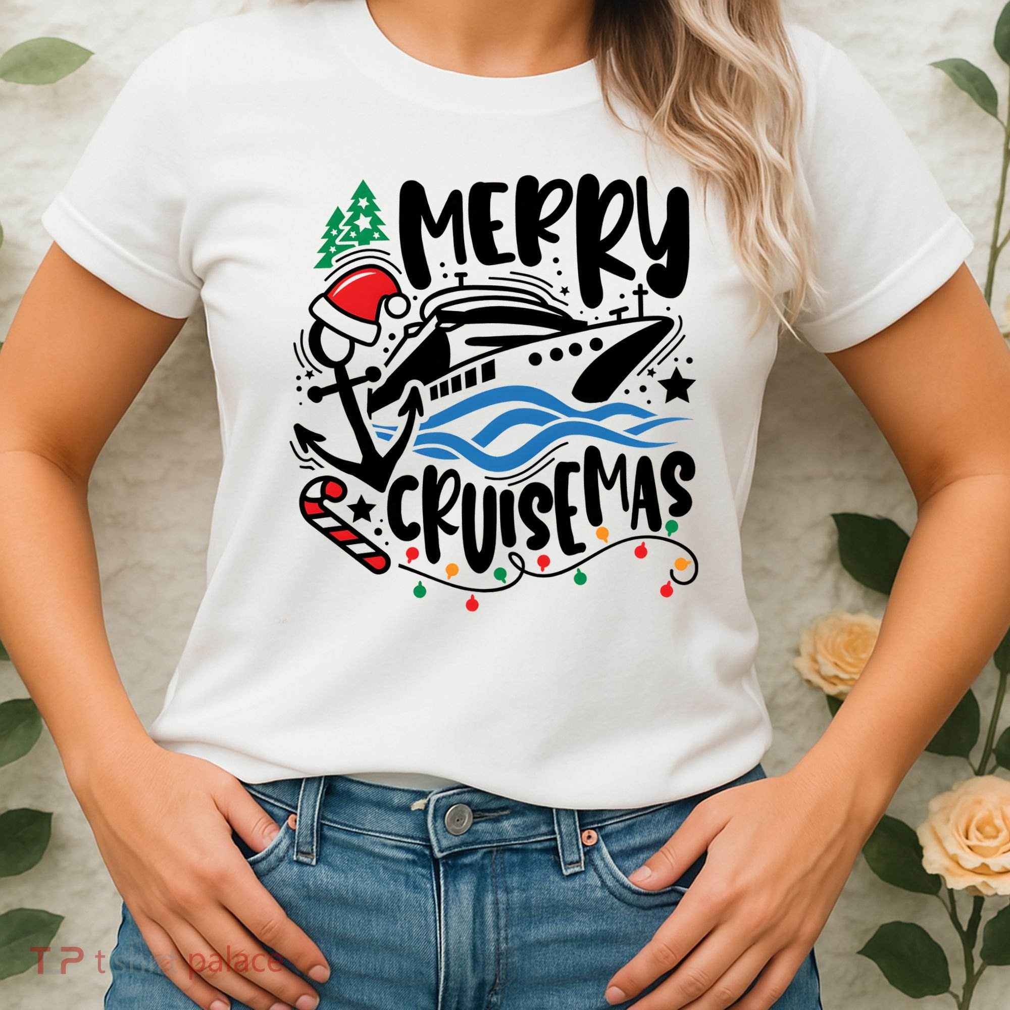 Merry Cruisemas Christmas On Cruise Cruising Women's T-Shirt