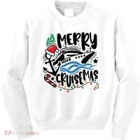 Merry Cruisemas Christmas On Cruise Cruising Kids Sweatshirt thumb 0