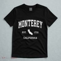 Monterey California Ca Vintage Athletic T-Shirt thumb 5