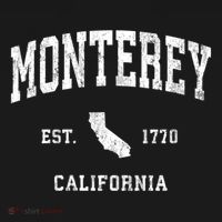 Monterey California Ca Vintage Athletic T-Shirt thumb 7
